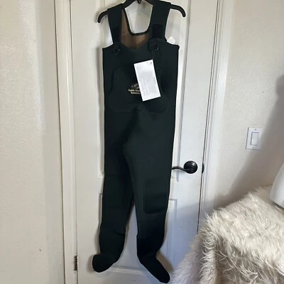 Caddis Wading Systems Neoprene Pesca Caça Baú Vadeadores Pequeno Novo com etiquetas - Imagem 1 de 4