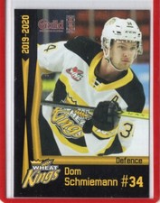 2019/20 Brandon Wheat Kings - DOM SCHMIEMANN