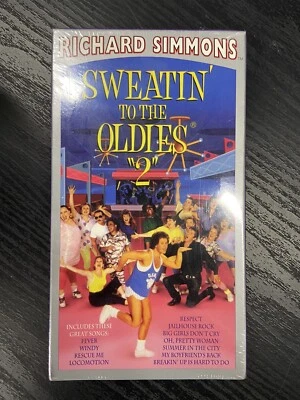 RICHARD SIMMONS Sweatin’ To The Oldies “2” VHS Good Times Entertainment 1993 Foto 1 de 4