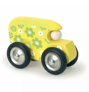 VILAC Yellow lacquered floral Truck - Picture 1 of 1