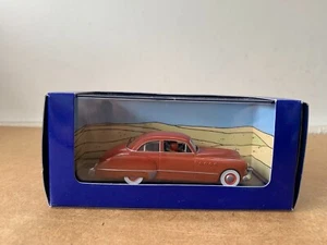 VOITURE TINTIN L'AMERICAINE ROUGE TINTIN AU PAYS DE L'OR 1/43 COMPLET BOITE J13 - Imagen 1 de 6