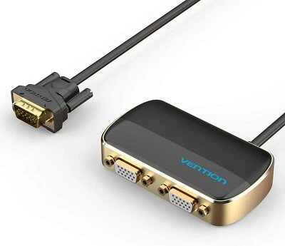 Vention VGA Splitter - 1 in 2 out VGA Splitter - Image 1 of 3