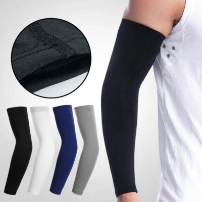 ﻿ Arm Sleeve Sport Arm Sleeve Baseball Football Basketball Sleeves For Men T1K2 - Image 1 of 4