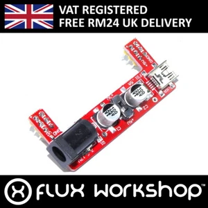 Alimentatore Keyes Breadboard MB-102 5V 3.3V USB Arduino MD-112 Flux Officina - Foto 1 di 3