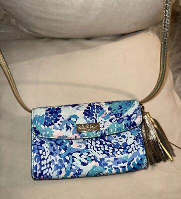Cartera Bandolera Lilly Pulitzer Turquesa Oasis Mallorca Foto 1 de 4