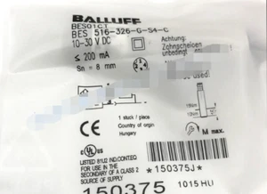 1PC NEW BALLUFF Proximity switch BES 516-326-G-S4-C # AC - Picture 1 of 2