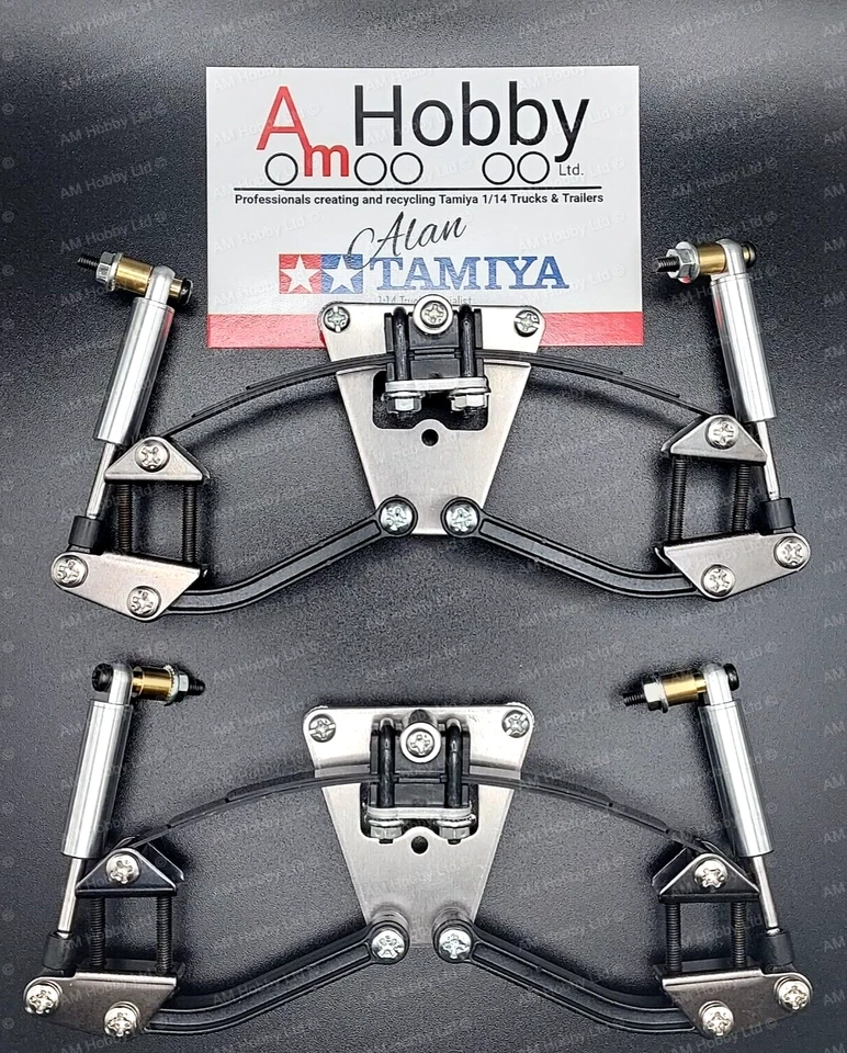 Semirremolque Tamiya 1/14 56306, suspensión de péndulo trasero, reforzado con carbono Foto 1 de 4