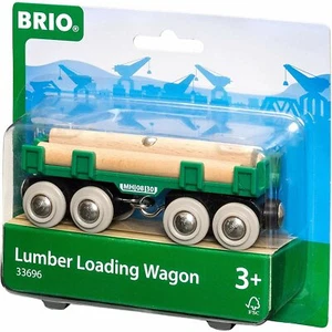 Brio Lumber Loading Wagon 4pc - Picture 1 of 2