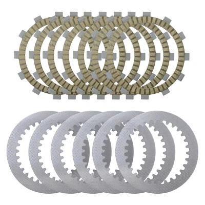 13Pcs Friction Clutch Plates for Kawasaki KLX300R KLX250 R/S/SF/SR KDX200 KL250 - Image 1 of 4