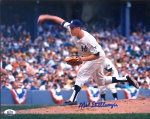 Mel Stottlemyre (D.2019) signed 8x10 photo (NY Yankees 1964-74) INPERSON 