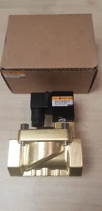 EMC SLP25E2 Electrovanne 2/2 laiton à servomoteur 1" (25mm) *NEUF* - Imagen 1 de 1