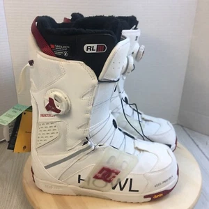 DC Phantom X Howl 2023 BOA Snowboard Boots Mens 7 White/Red NWT ($390 MSRP) - Picture 1 of 14