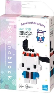  Kawada Nanoblock NBCC_219 Pochacco Happi Coat Sanrio Characters 160pcs - Picture 1 of 5
