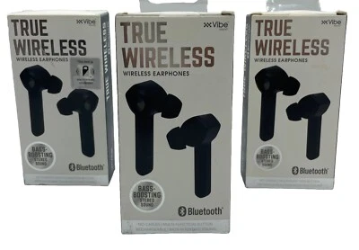 Auriculares inalámbricos Vibe True Bluetooth con refuerzo de graves Foto 1 de 4