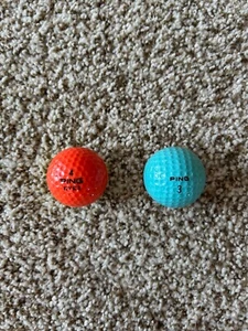 (2) Ping Golf Balls - Picture 1 of 3