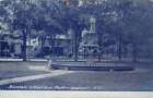 Lockport New York West Ave Park Fountain Antique Postcard J70704
