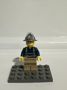LEGO Miner Dark Blue Shirt Harness Wrench cty0311	cty0311 - Picture 1 of 3
