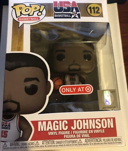 Funko POP! NBA: Legends - Magic Johnson (1992 Team USA White) (Target Exclusive) - Bild 1 von 5