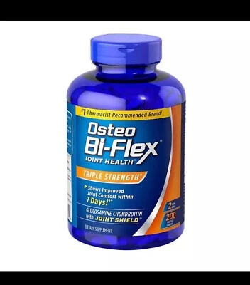 Osteo Bi-Flex Triple Fuerza Articular Salud y Escudo 200 Tabs EXP 09/2026 Foto 1 de 3