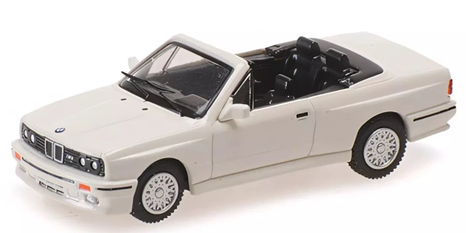 MINICHAMPS, BMW M3 E30 Cabriolet 1988 Bianca, 1/87,  MNC870020231 - Immagine 1 di 1