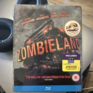Zombieland Blu-ray Steelbook. Torn Cellophane Brand New. - Picture 1 of 4