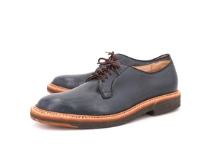 USADO 3x | $736 ALDEN 9 D BLUCHER PUNTA LISA PTB SUELA PLANTACIÓN CHROMEXCEL AZUL MARINO - Imagen 1 de 13