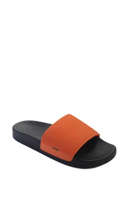 Sandalias de piscina Pedro para hombre deslizables naranja negro talla 8 Foto 1 de 4