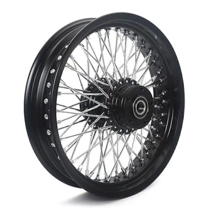 72 Spokes Wheel Rear Rim Hub 16x3.5 for Harley Heritage Softail Classic FLSTC - Picture 1 of 7