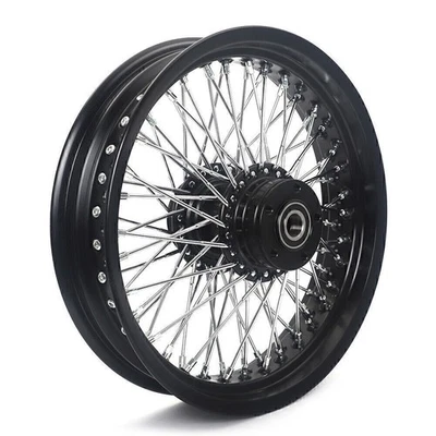 72 Spokes Wheel Rear Rim Hub 16x3.5 for Harley Heritage Softail Classic FLSTC Foto 1 de 4