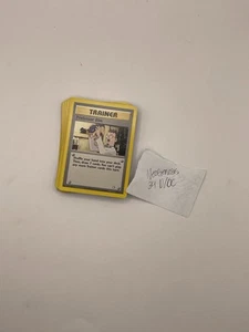 Lot Of 34 Neo Genesis Pokemon Cards Vintage Uncommon/common - Picture 1 of 4