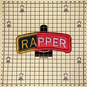 Rapper Ranger Sapper Tab US Army Military Patch - Bild 1 von 2