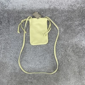 Madewell Bags Womens The Piazza Pale Daffodil Leather Phone Crossbody Strap - Picture 1 of 15