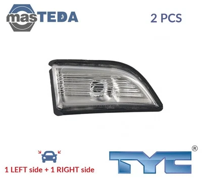 338-0045-3 INDICATOR LIGHT BLINKER LAMP PAIR OUTSIDE MIRROR TYC 2PCS NEW - Image 1 of 4