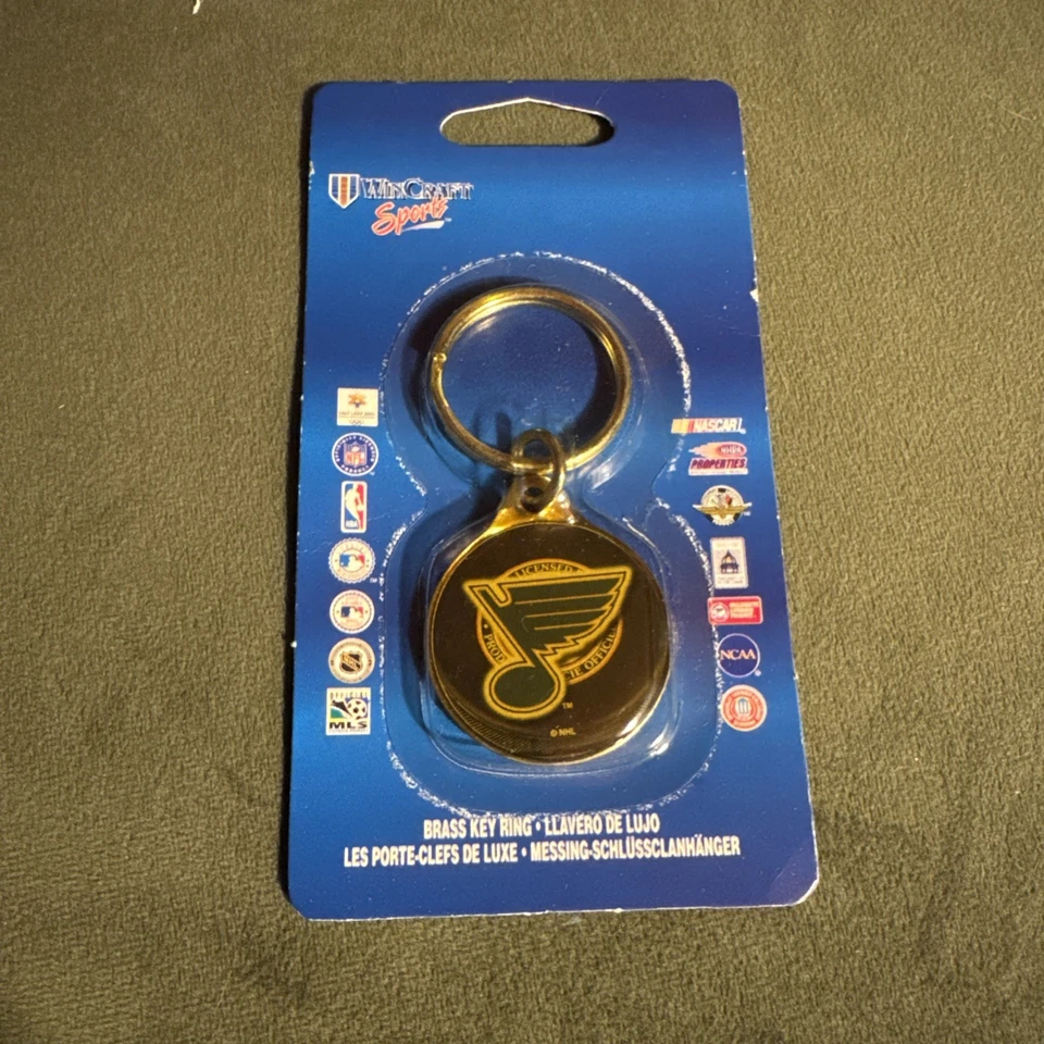 Nuevo llavero vintage NHL St Louis Blues 2002 Wincraft nuevo Foto 1 de 1