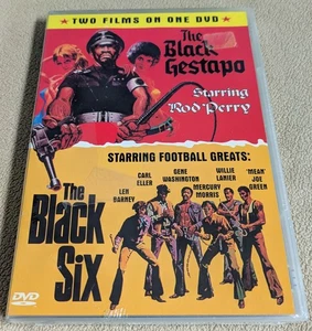 The Black Gestapo (1975) + The Black Six (1973) DVD [Region 1] Diamond Ent. - Picture 1 of 3