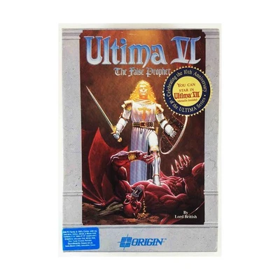 Origin Systems Ultima VI - The False Prophet (PC 5 1/4") VG/NM - Image 1 of 2