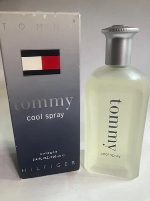 TOMMY COOL SPRAY 3.4oz Spray Colonia para Hombres, 100% AUTÉNTICO, RARO, NUEVO EN CAJA Foto 1 de 2