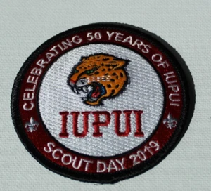 Indiana University Purdue University Indianapolis Scout Day 19, parche deportivo BSA - Imagen 1 de 1