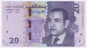 Marruecos 20 Dirhams 2023/AH1445 Pick 79 Nuevo UNC Billete Sin Circular - Imagen 1 de 2