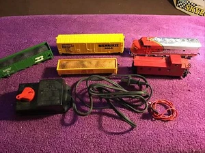 Bachmann CANNONBALL EXPRESS-HO Scale Train Cars, Diesel Locomotive, Power pack - Picture 1 of 8