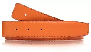 Orange Wendegürtel Echtleder Gürtel 32 mm H-Schnalle Gürtel - Bild 1 von 48