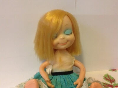 1967 Uneeda Doll Little Sophisticates Marika with Dress & underpants - Image 1 of 4