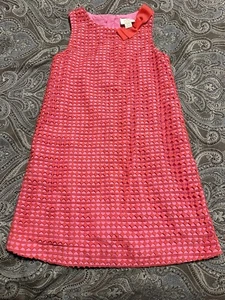 Kate Spade New York Guipure Lace Shift Dress Girl's Size 10 Pink - Picture 1 of 5