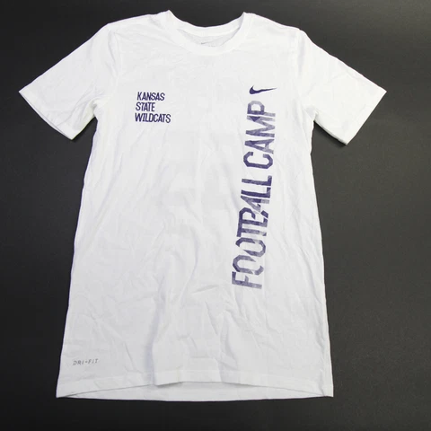 Kansas State Wildcats Nike Nike Tee Short Sleeve Shirt Men's White New Cover
