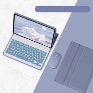 Wireless Bluetooth keyboard mouse suit mute Portable protective case Supportable - Picture 1 of 9