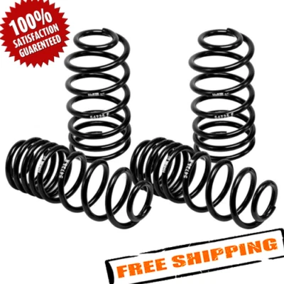 Спортивные передние и задние понижающие пружины H&R 29803 1,4 дюйма x 1,3 дюйма для Geo Metro 89-95 - Изображение 1 из 2