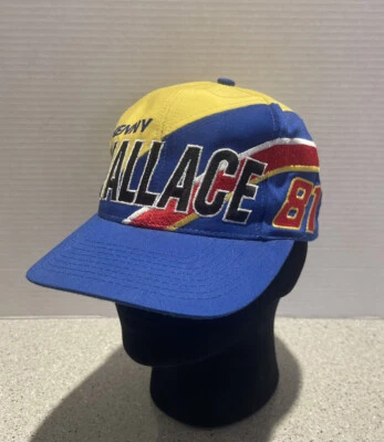 Винтажная желтая бейсболка Kenny Wallace No87 Square D Splash кепка NASCAR Racing - Изображение 1 из 4