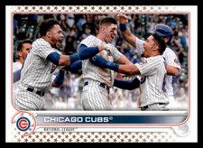 2022 Topps Chicago Cubs TC, SN2022 #585 Chicago Cubs Gold Star