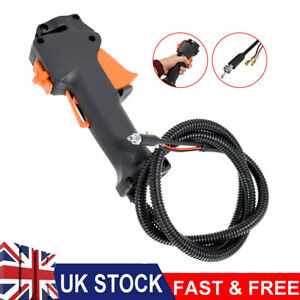 Handle Switch Throttle Control Trigger Cable For Strimmer Trimmer Brush Cutter ^