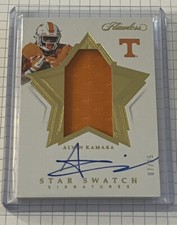 Alvin Kamara 2020 Flawless Collegiate Star Swatch Signatures /25 🔥